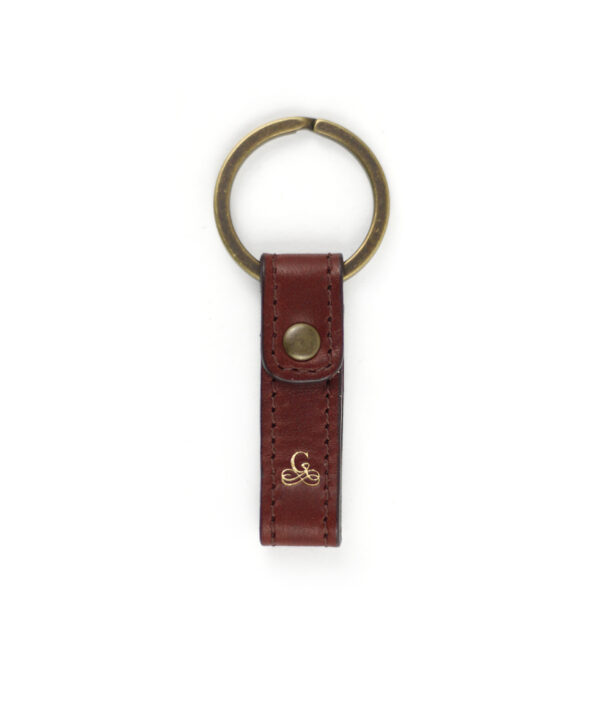 Charlie Leather Key Ring - Garrison Tailors