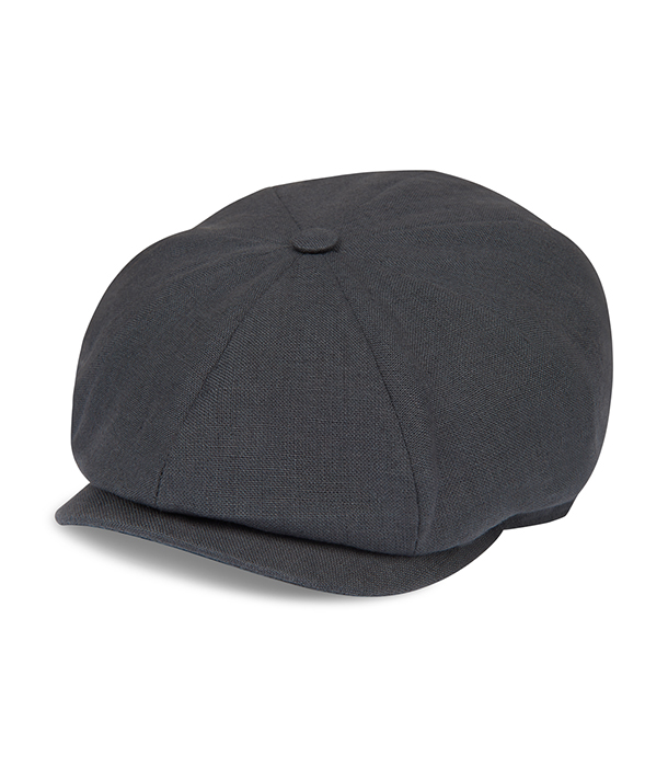 Greet Linen Petrol News Boy Cap