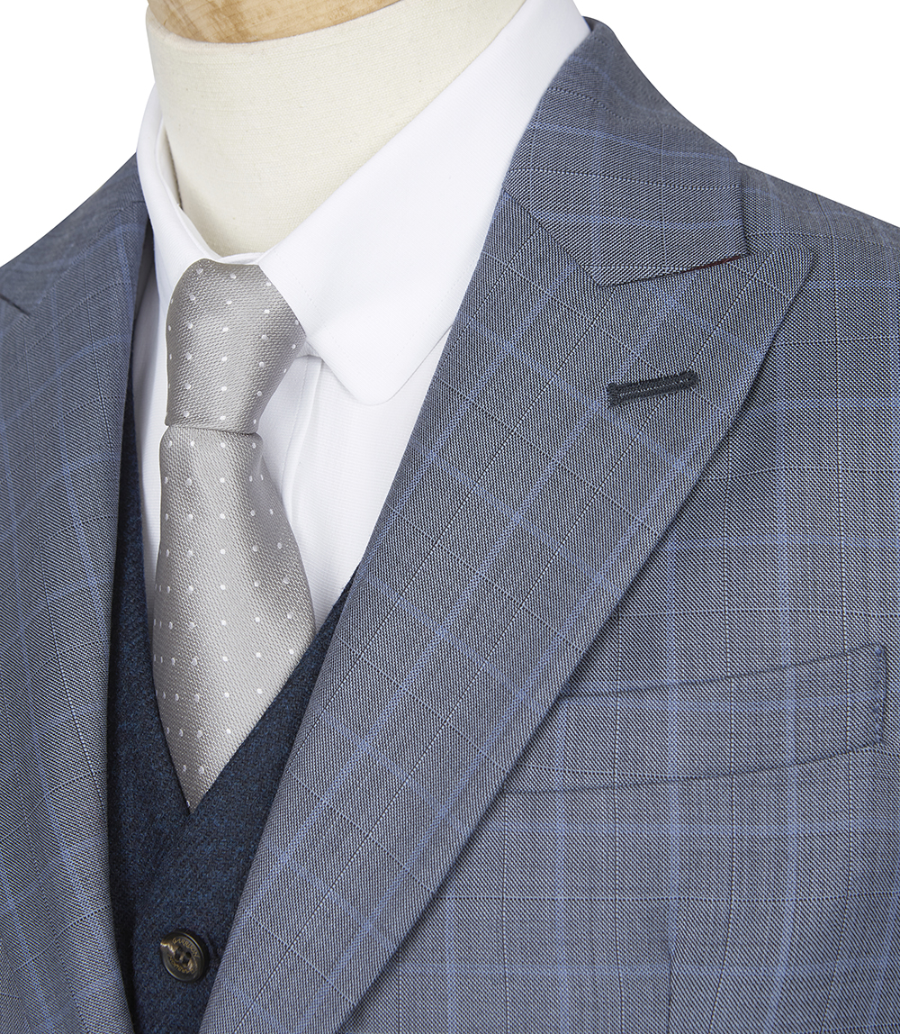 Made In Britain Brunswick Suit Jacket - Garrison Tailors